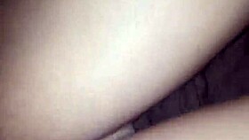 Stunning Latina in Brown Dress Flashes Her Bare Pussy Tease