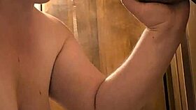 bbw gags pukes deep on monster dildo