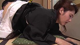 Beautiful widow in mourning dress toasts