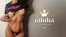 hotwife queen tests liquid gel vibrator naked on nudist beach