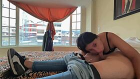 estaba tan cachonda que quite el condon y se corrio en mi vagina