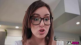 Leana Lovings Needed Help With Her Africa Studies, So I Fucked Her Hard In Every Position With Big Cock