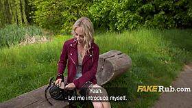 Pretty Finnish Girl Finishes Me With Her Finest Pussy