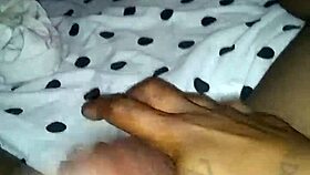 Masturbation with big black cock 😈
