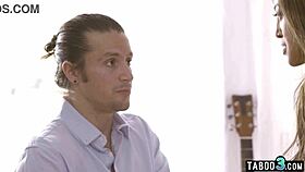 innocent asian teen alexia anders deepthroats huge cock after kiss