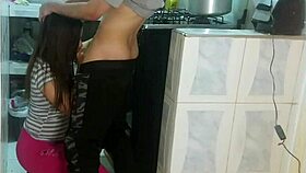 Let her go let her go my wife gets angry while my friend fucks her