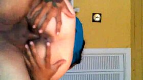 I love watching this asian beauty riding a fat dick latino