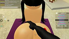 Slut rides monster cock in anal assfucking, deepthroat blowjob, cumshot on tits, wet pussy shaking