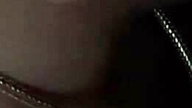 brunette spreads wide for deep hungry pussy sucking action