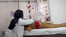 Pretty Nurse Sucks and Fucks Patient's Big Cock