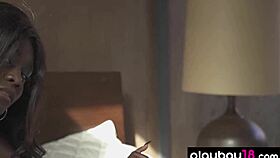 passionate ebony beauty victoria antoinette reveals her tight black pussy