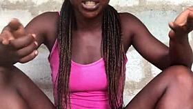 crazybitch dildo fucks shaved pussy and gaping asshole in private dirty talk session