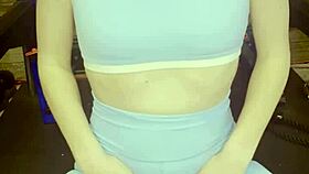 sexy milf, are you fingering yourself in the gym?