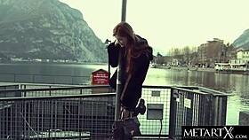 sexy redhead says, 'watch me cram fingers in my juicy pussy?'