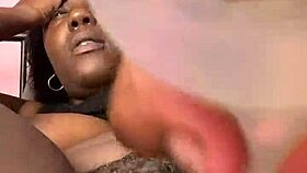 Ebony Babe's Creamy Pussy Dripping Solo!