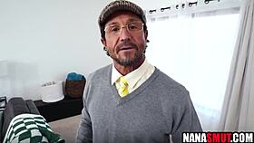 threesome with granny and grandpa