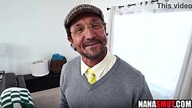 threesome with granny and grandpa