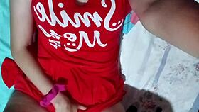 Wow, The Colombian Babe With Tight Pussy Makes Him Cum Inside Real Homemade!