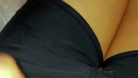 Adorable Crossdressing Boy Flaunts Thighhighs!