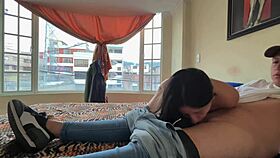 estaba tan cachonda que quite el condon y se corrio en mi vagina