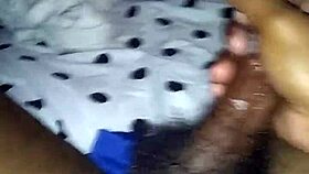 Masturbation with big black cock 😈