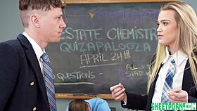 innocent teen 18+ chloe rose got chemistry in hardcore action