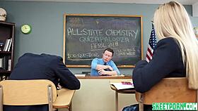 innocent teen 18+ chloe rose got chemistry in hardcore action