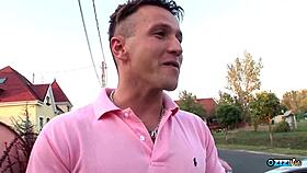 Busty milf lost and horny for stranger cock. Begs anal blowjob cowgirl till cum facial bukkake!