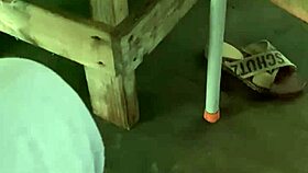 Slim-waisted slut flashes puffy pussy on public beach, who's watching? 🔥🏖️😏