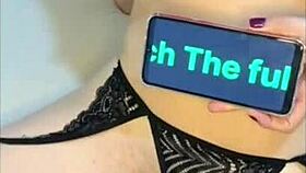 She Rides Wet To Tease Him On Camera