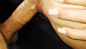 Young studs ravish mature babe during raw amateur casting session