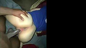 ebony big ass pounded pov atop stack of twenty bands cash