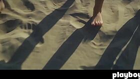 Petite blonde teen fingered hard in hot lesbian threesome?