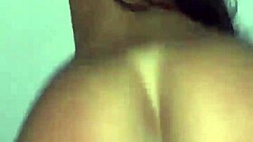 she whispers hurry up before parents wake as he slams her big latina ass doggy style pov