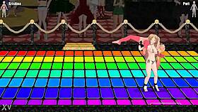 Princesses, ready for lesbian action in erotic hentai ring?