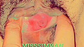 my beautiful shaved indian virgin pussy looks so wet close up