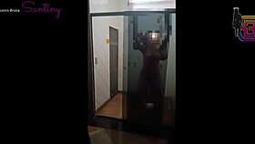 married brunette always hunts big black cock from hot lover cuckold style