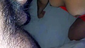 stunning latina amateur drops in for steamy oral action sucking hard