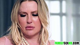 mature milf teaches young lovers blowjob fucking group threesome