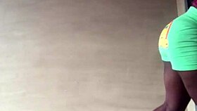 Crazy bitch twerks her massive sexy ass everywhere outdoors