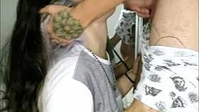 she seduced me hard then shoved that brazilian cock down my throat