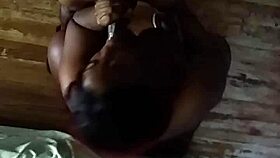 Can this sexy ebony bbw deepthroat my monster cock fully?