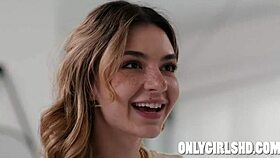 hey demi hawks, teaching kait the ropes on petite tits and ass play 🔥👅