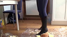 we're crushing everything under our feet like total femdom destroyers