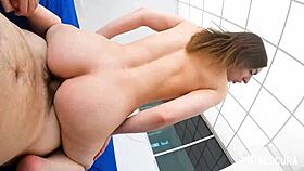 dude, watch this ukrainian milf lilit sweet rimming that young guy's huge cock.