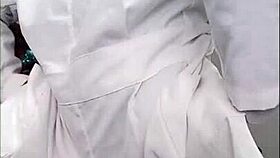 dirty doctor dominates cute latina nurse in hospital office sex apartment