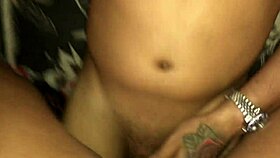 Brazilian friends dive into raw interracial group threesome pounding