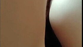 Skinny wife takes rough anal pov pounding from big cock in homemade threesome