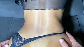 Teasing the tight little ass of this hot newbie