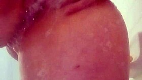 Steamy Shower Bathing Turns Wild and Wet